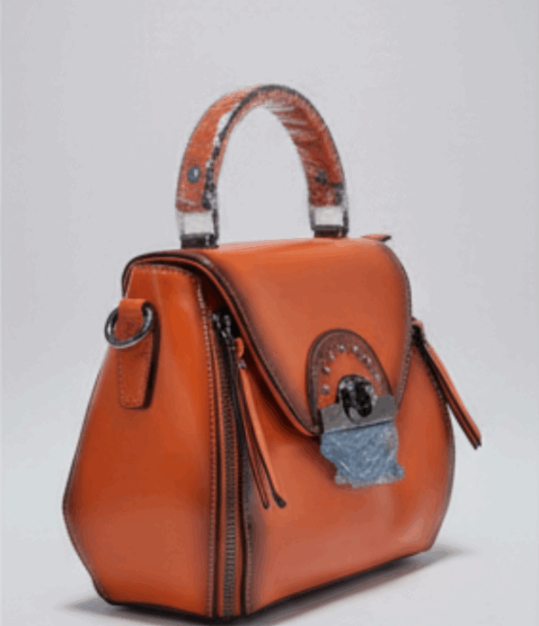 Vintage Custom Women Pu Leather Handbag