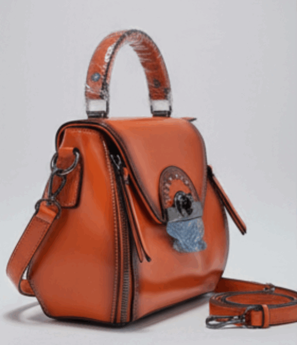 Vintage Custom Women Pu Leather Handbag