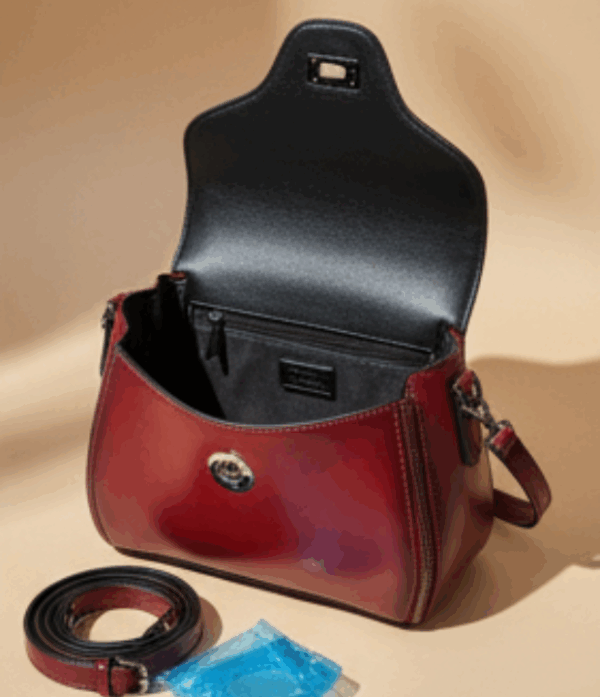 Vintage Custom Women Pu Leather Handbag