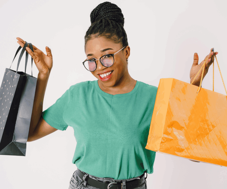 DLJC Bags & Aksesory - Lady with Shopping Bags