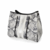 DLJC Bags & Aksesory - Beach Bag and Multi-Use Tote (Black & White 4)
