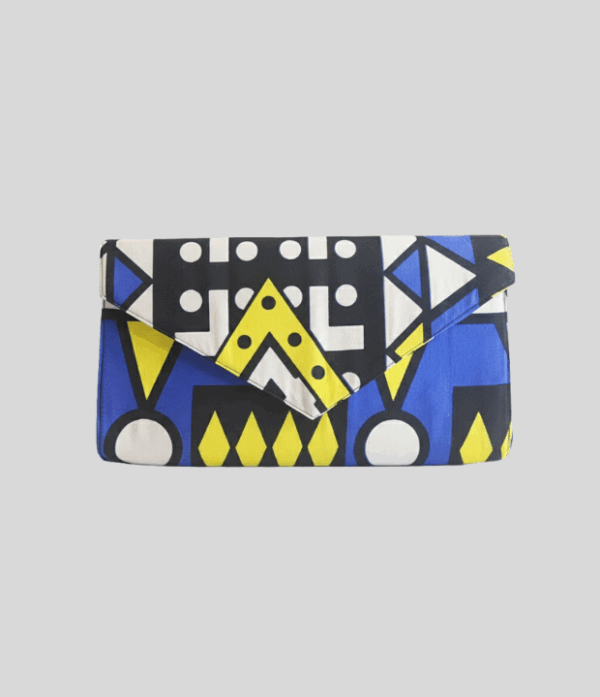 Large Clutch African Wax Print HandBag