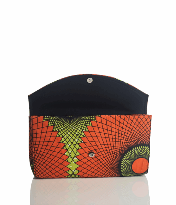 Large Clutch African Wax Print HandBag